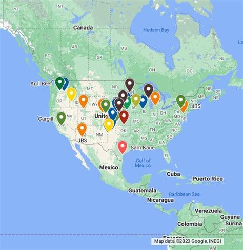 us meat packing plant locations